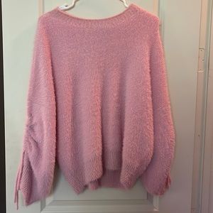 Furry Pink Sweater